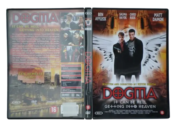 Dogma, 1999, AVG 3.5 stars, my rating 4.5 stars.