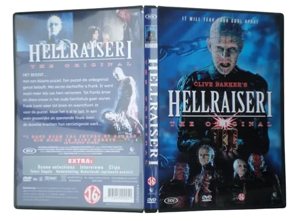 Hellraiser, 1987, AVG 3.5 stars, my rating ... stars.