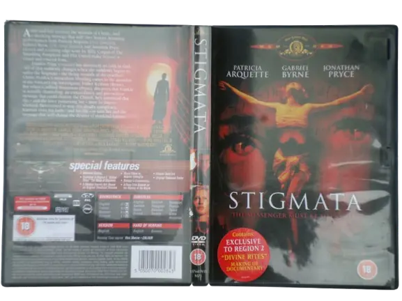 Stigmata, 1999, AVG 2.8 stars, my rating 5.0 stars.