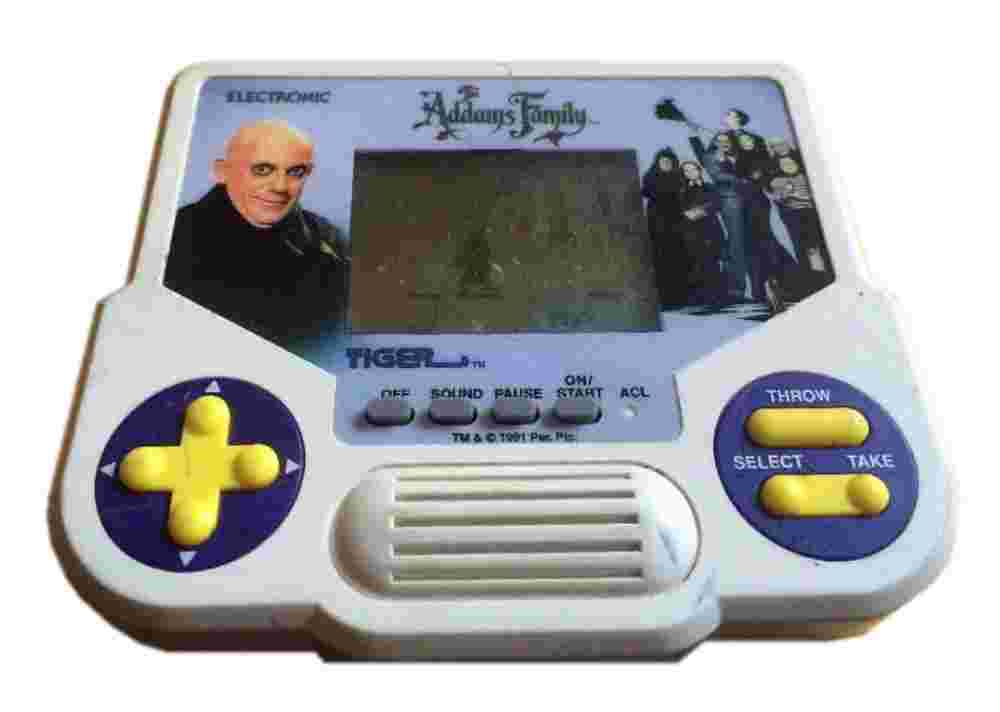 A picture of the 1991 tiger electronics addams family handheld