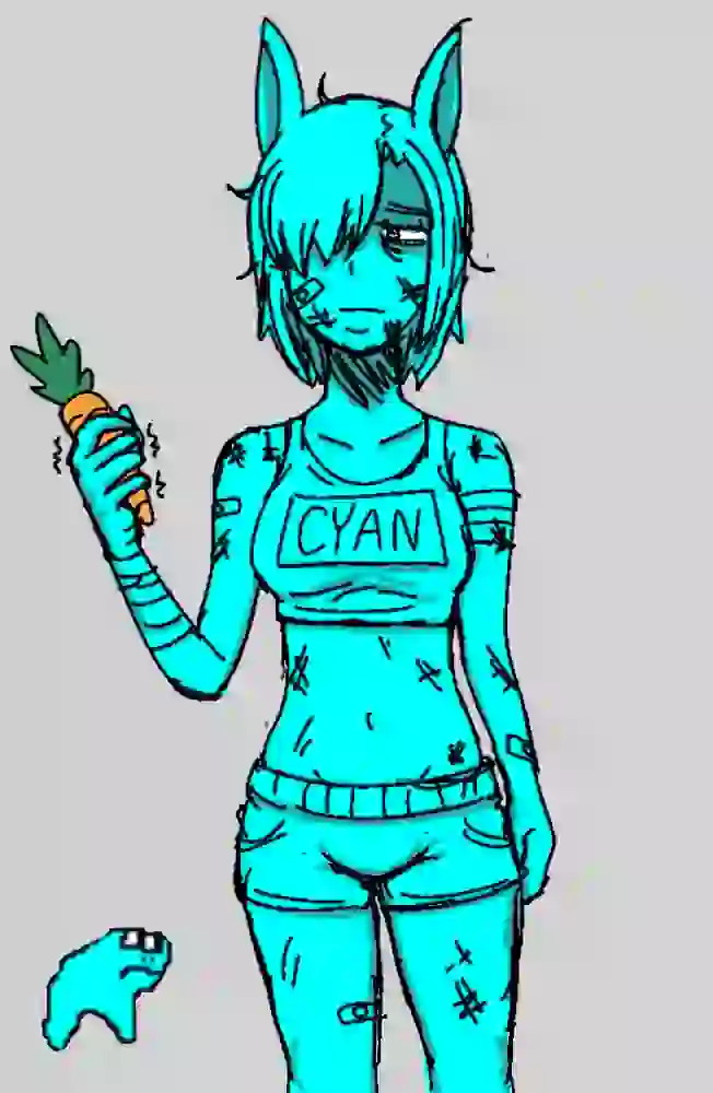 cyan